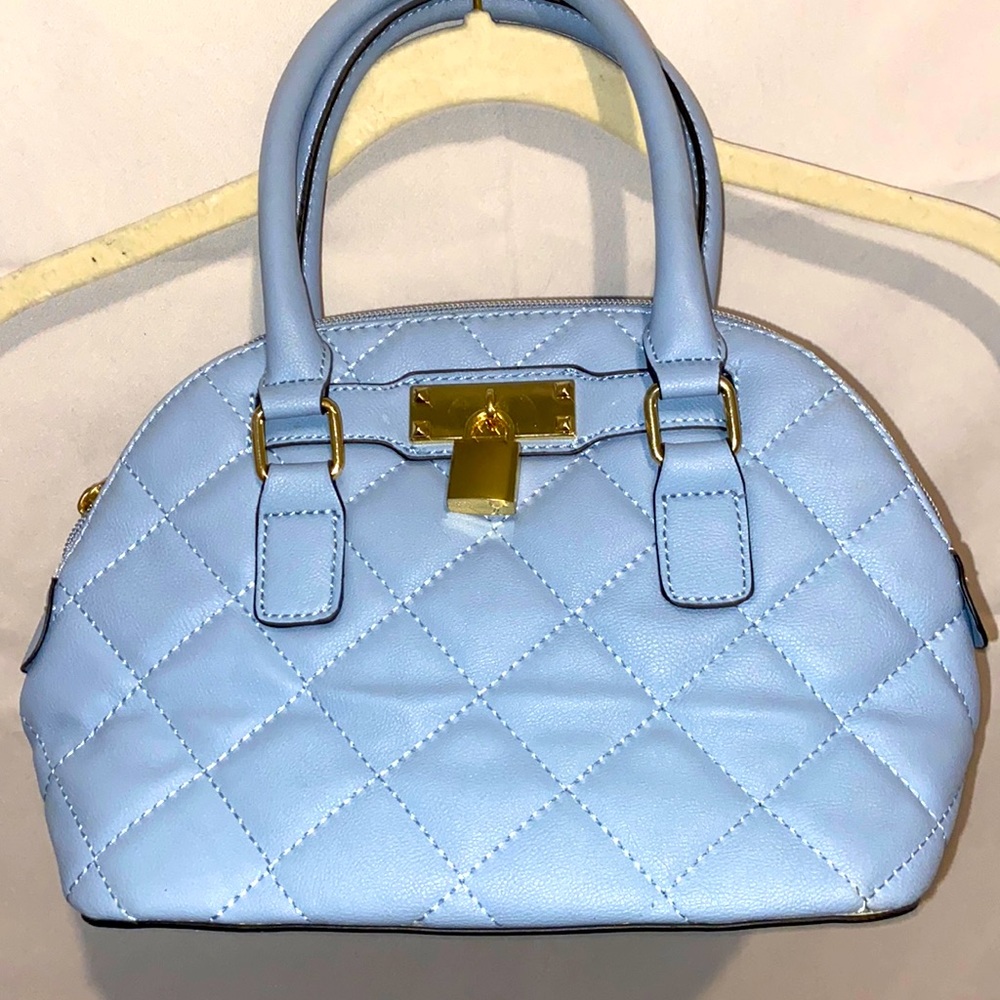 Baby blue mini bag!